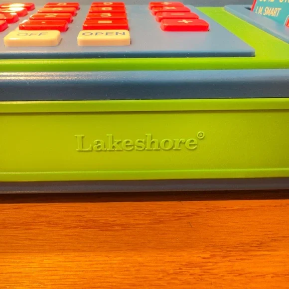 Lakeshore Toy Cash Register with Play Money and Melissa and Doug Play Money Set. - Picture 9 of 12